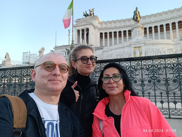 Игорь и Светлана Бочковы отзыв об экскурсии в Риме с гидом Екатериной Зусманн